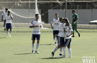 Fotos e imágenes del Deportivo Aragón 4-2 Belchite 97, jornada 1 de Tercera División