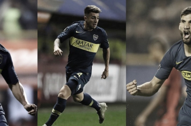 Tévez, Buffarini y López: el podio de Boca ante Paranaense