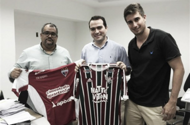 Diretor de futebol do Fortaleza visita sede do Fluminense e confirma parceria entre equipes