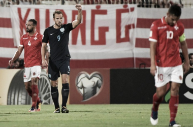 Inglaterra desencanta no fim e goleia Malta pelas Eliminatórias à Copa