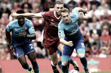 Ramsey pede desculpas à torcida do Arsenal após atropelo do Liverpool