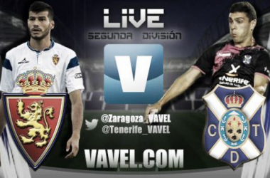 Real Zaragoza - Tenerife en directo 