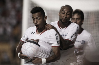 Autor do gol da vitória, Rogério agradece apoio da torcida do São Paulo