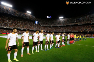 Valencia CF - UD Las Palmas: puntuaciones Valencia, jornada 1 Liga Santander