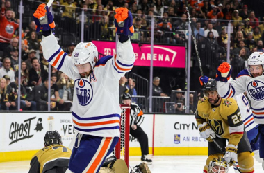 Goals and Highlights: Golden Knights 5-1 Oilers in NHL Playoffs