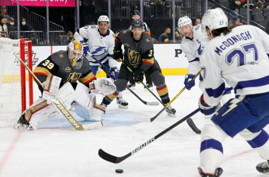 Vegas blows three-goal lead in loss to the Tampa Bay Lightning