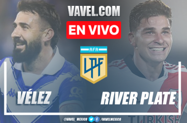 Goles y resumen del Vélez Sarsfield 2-2 River Plate en Torneo Binance 2022