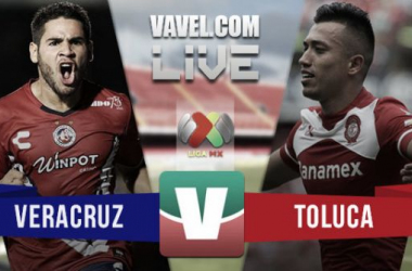 Resultado Veracruz - Toluca en Liga MX 2015 (3-2)