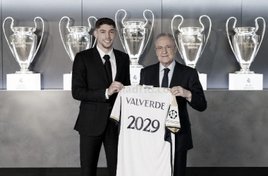 Valverde renueva con el Real Madrid hasta 2029