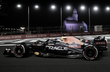 Max Verstappen durante el GP de Arabia Saudí en 2022 / Fuente: Twitter F1