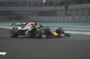Max Verstappen marcando la vuelta rápida en Q3. / Fuente: F1