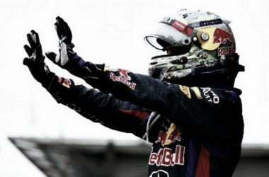 Récord y victoria de Vettel en Interlagos
