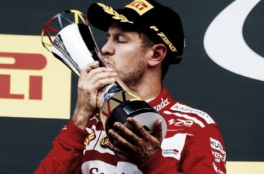 Sebastian Vettel: &quot;Estuvimos muy cerca toda la carrera&quot;