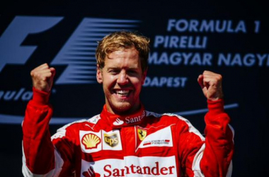 Sebastian Vettel: "Día increíble; esta victoria es para Jules"