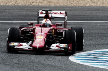 Sebastian Vettel sigue al frente en los tests de Jerez