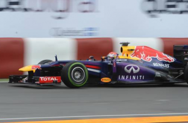 Vettel surnage