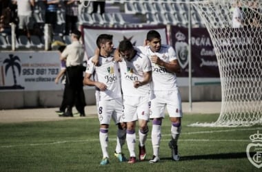 El Real Jaén se reencuentra con el gol y el buen juego en La Victoria