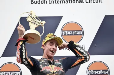 Pedro Acosta ganador en el Gran Premio de la India / motogp.com