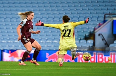 Kirsty Hanson doubled Villa&#x27;s lead (Photo by: Aston Villa)