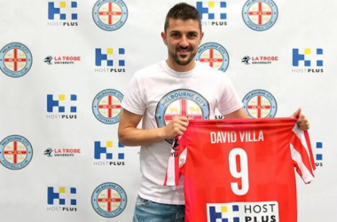David Villa évoluera en Australie