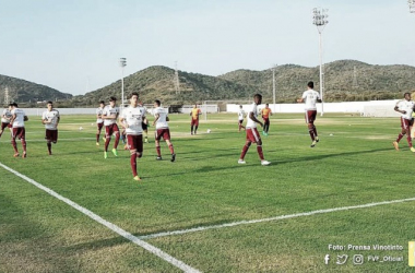 La Vinotinto sub-20 se prepara para el choque amistoso ante Honduras