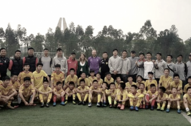 La Fundación Real Madrid visita China