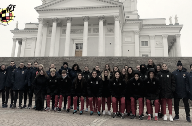 La selección femenina ya está en Finlandia