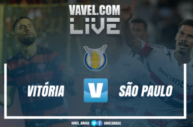 Resultado Vitória x São Paulo pelo Campeonato Brasileiro 2017 (1-2)