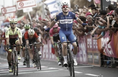 Elia Viviani, primer rey del sprint