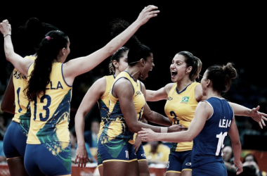 Brasil derrota Japão sem dificuldades e garante classificação antecipada no Vôlei Feminino