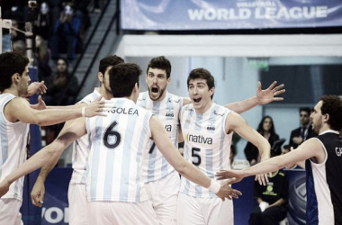 La selección Argentna de voley se impuso ante Japón