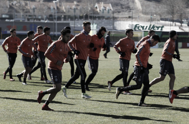 Plan semanal del Real Valladolid para prepararse contra el Rayo