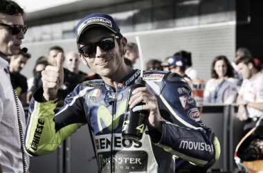 Valentino Rossi: "Comenzar desde la pole es siempre importante"