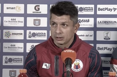 Gustavo Florentín: “Fue un
partido horrible”