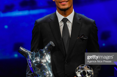 Virgil Van Dijk named UEFA Men's Player of the Year