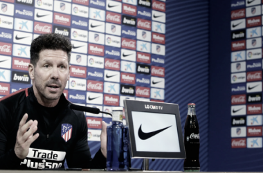 Simeone: &quot;Nos vamos a enfrentar al mejor equipo del mundo&quot;