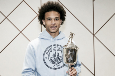 Leroy Sané, mejor jugador joven de la temporada