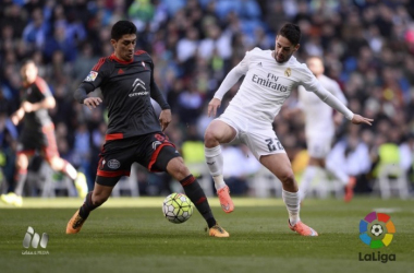 El Celta, castigado en el Bernabéu