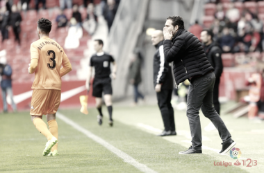 Rubén Baraja: &quot;Hemos sufrido, pero hemos sabido aguantar y llevarnos el partido&quot;