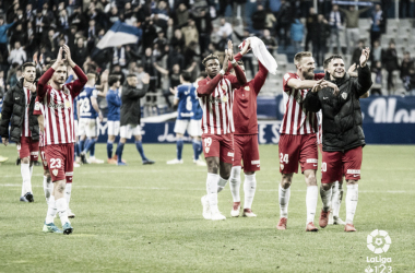 UD Almería - Real Oviedo: puntuaciones de la UD Almería en la 17ª jornada de Liga 1|2|3