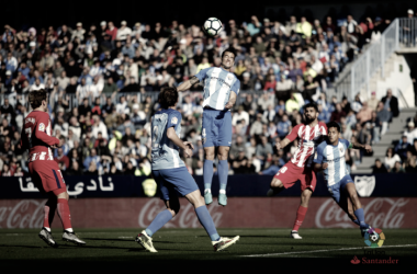 Málaga CF - Atlético de Madrid, puntuaciones del Málaga, jornada 23 de LaLiga
