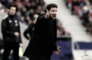 Simeone: “En todo momento siempre tuvimos la predisposición de ir a buscar el partido”