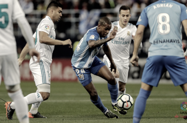 El Málaga con Madrid no es compatible