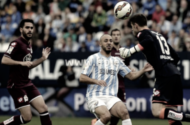 La victoria del Málaga supondría igualar los resultados históricos conseguidos ante el Deportivo