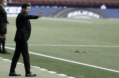 Simeone: “Nos caemos y nos volvemos a levantar, esto somos
nosotros”