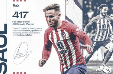 Saúl, leyenda rojiblanca