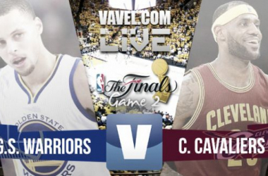 Score Cleveland Cavaliers - Golden State Warriors in 2015 NBA Finals Score Game 2 (95-93)