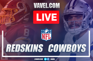 Score and Touchdowns: Washington Redskins 16-47 Dallas Cowboys in NFL 2019