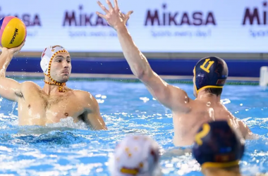 Debut de oro del waterpolo masculino ante una Australia que complicó el inicio