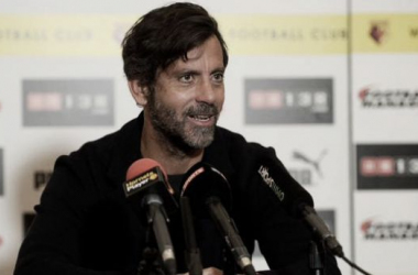 Quique Sánchez Flores, confiado en mantener la categoría con el Watford